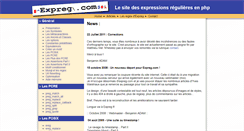 Desktop Screenshot of expreg.com